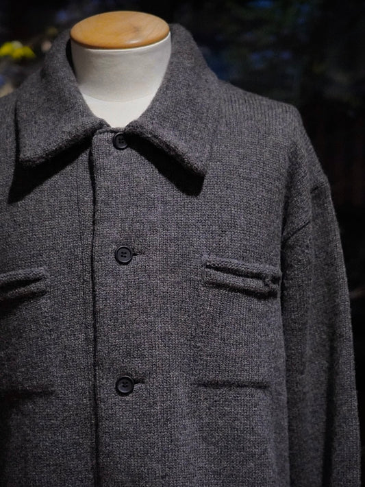 CHUNKY WOOL / KNIT CARDIGAN