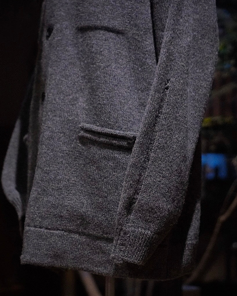 CHUNKY WOOL / KNIT CARDIGAN