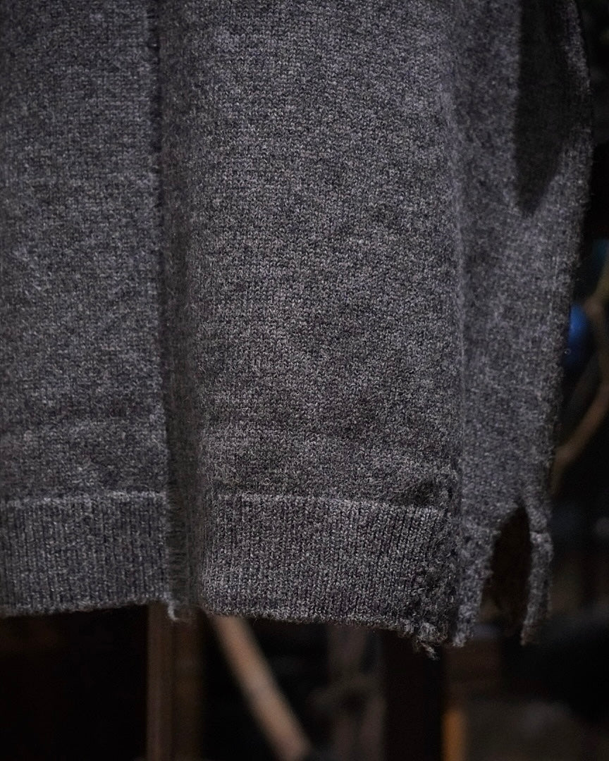 CHUNKY WOOL / KNIT CARDIGAN