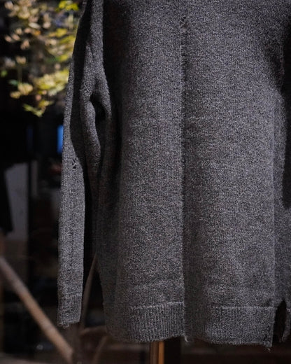 CHUNKY WOOL / KNIT CARDIGAN