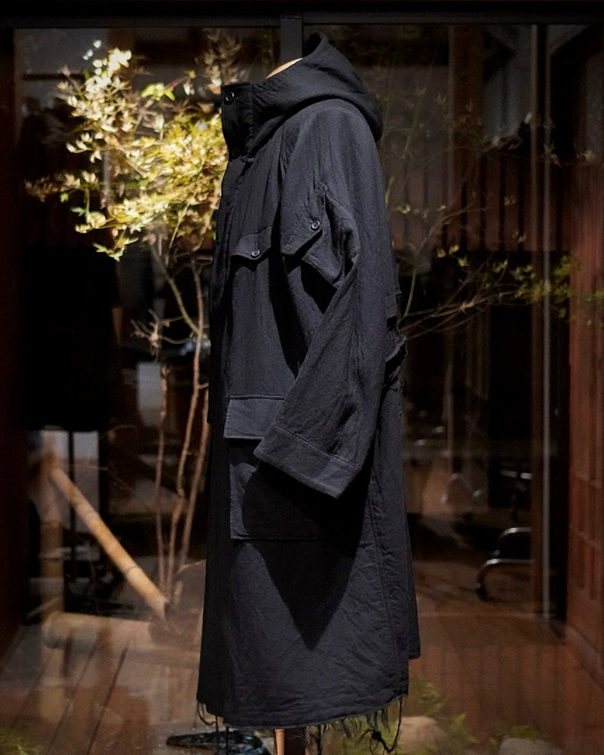 DOUBLE FACE WOOL / PARKA COAT