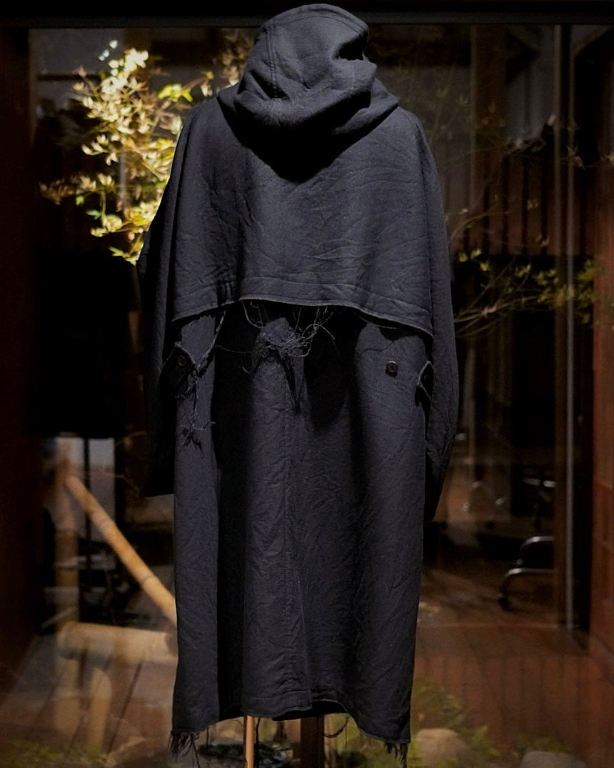 DOUBLE FACE WOOL / PARKA COAT