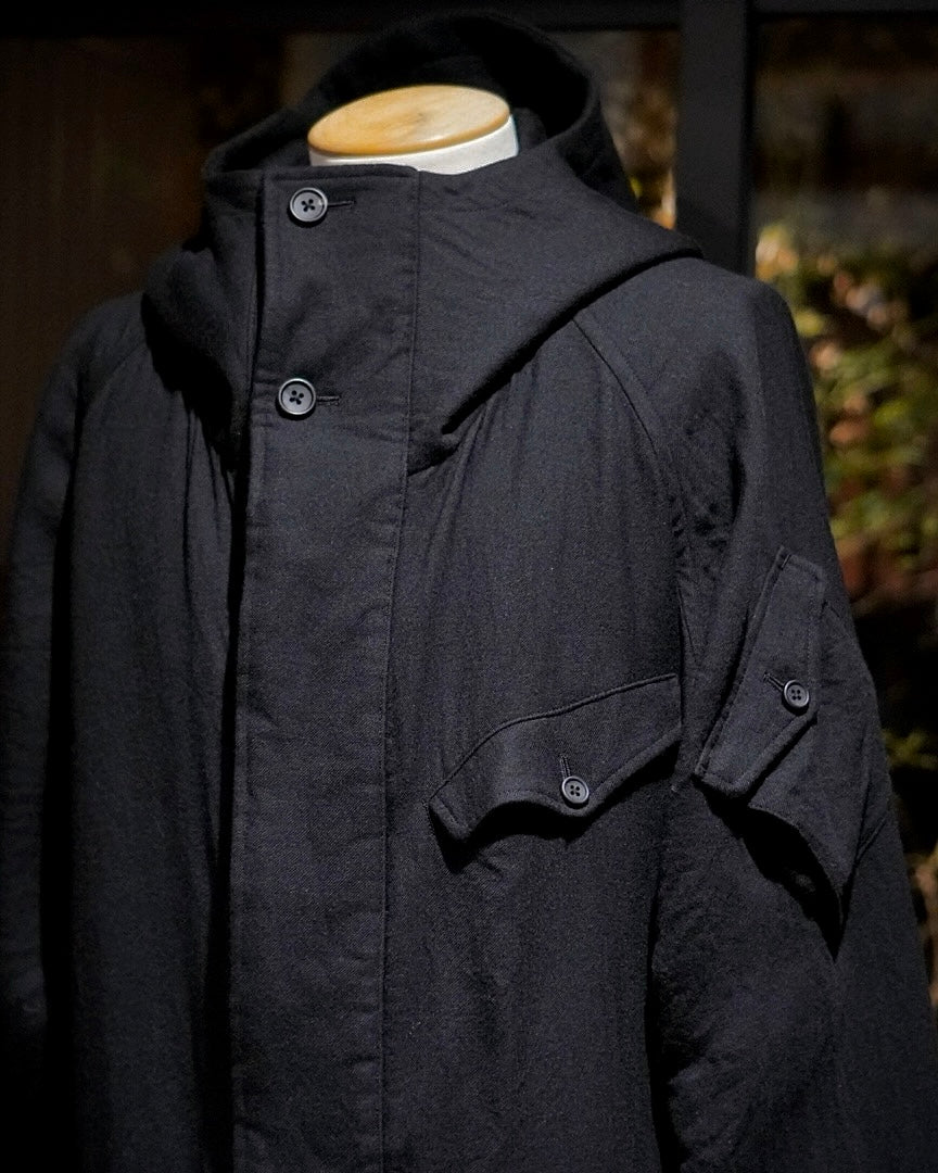 DOUBLE FACE WOOL / PARKA COAT