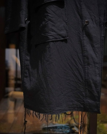DOUBLE FACE WOOL / PARKA COAT