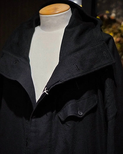 DOUBLE FACE WOOL / PARKA COAT