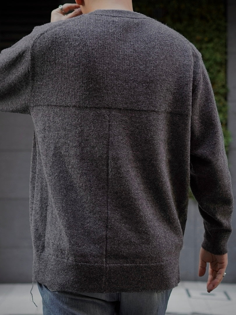 CHUNKY WOOL  /   KNIT CREW