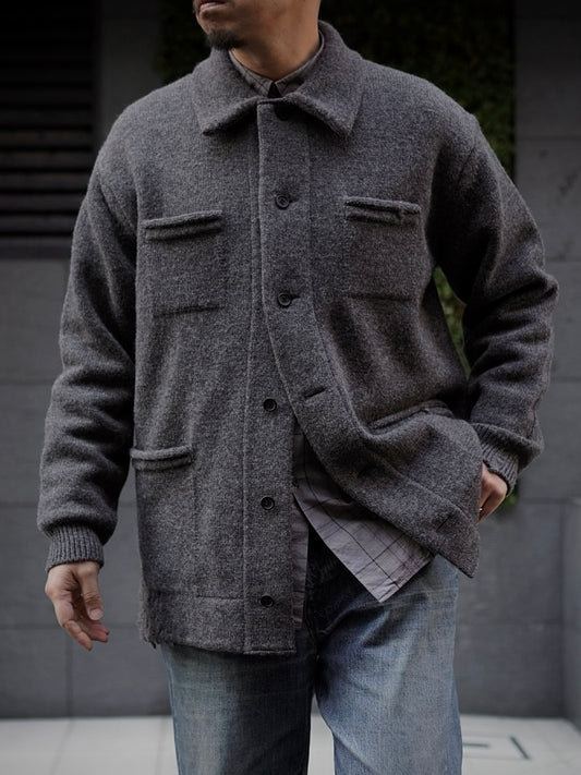 CHUNKY WOOL / KNIT CARDIGAN