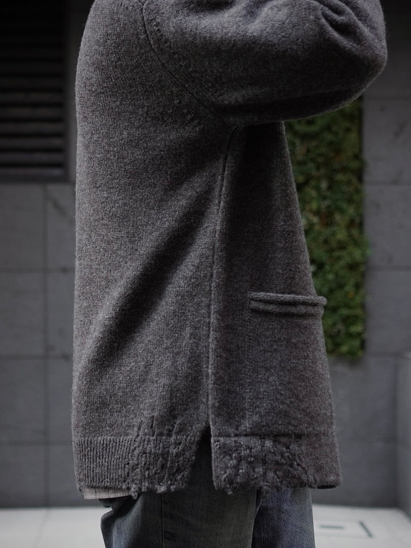 CHUNKY WOOL / KNIT CARDIGAN